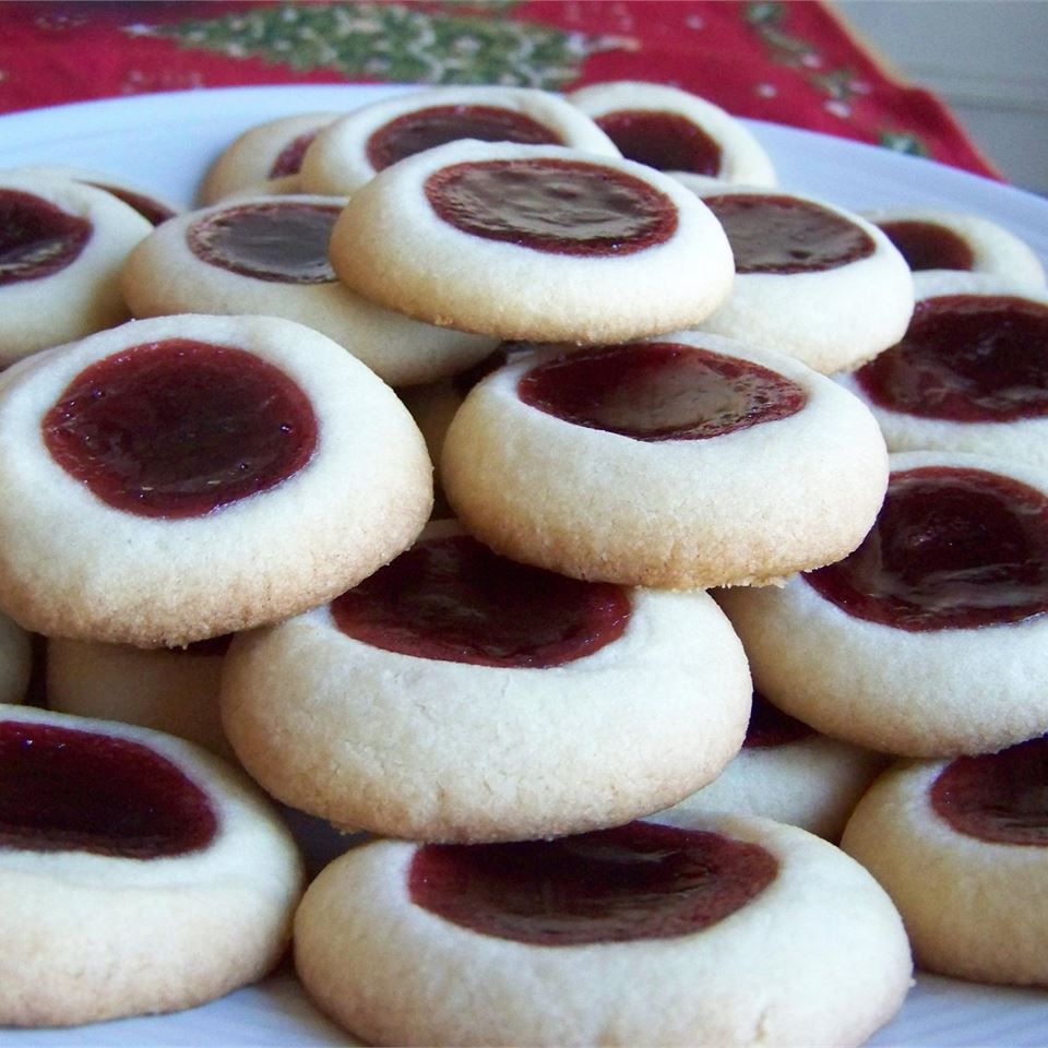 Swedish Jam Thumbprint Cookies