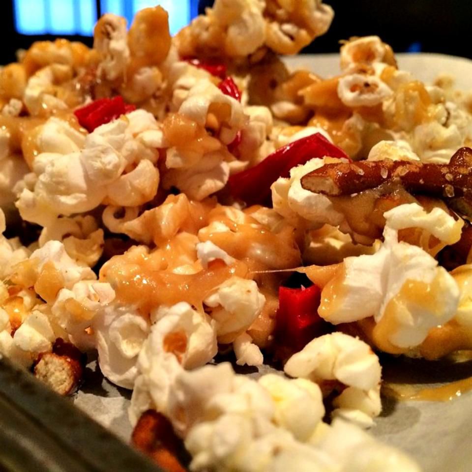 Sweet and Salty Caramel Popcorn