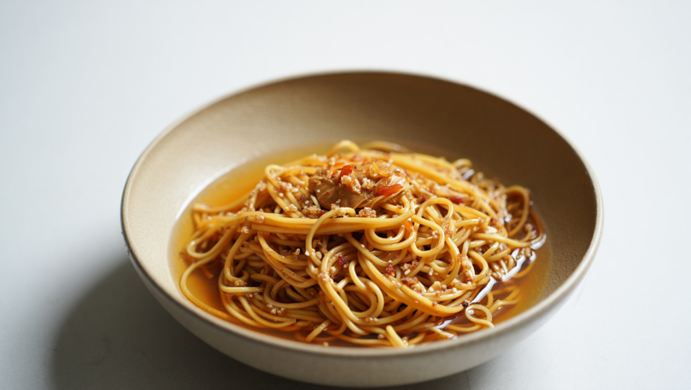 Sweet and Salty Peanut Noodles
