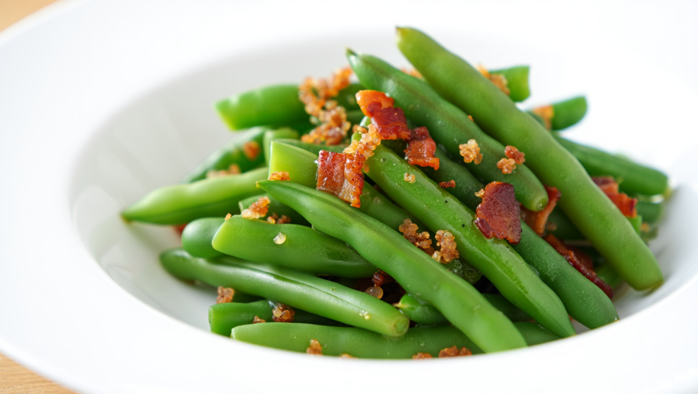 Sweet and Savory Arkansas Green Beans