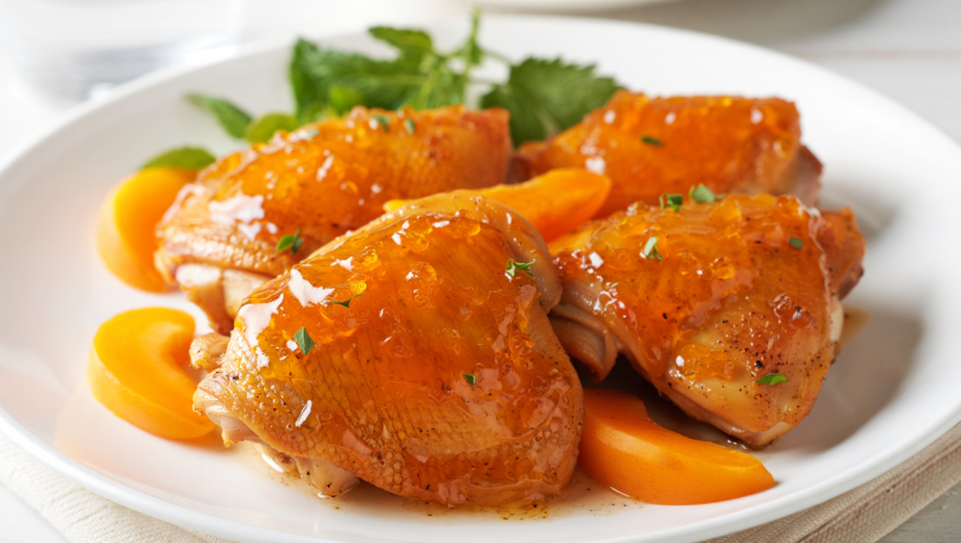 Sweet and Savory Baked Apricot Chicken