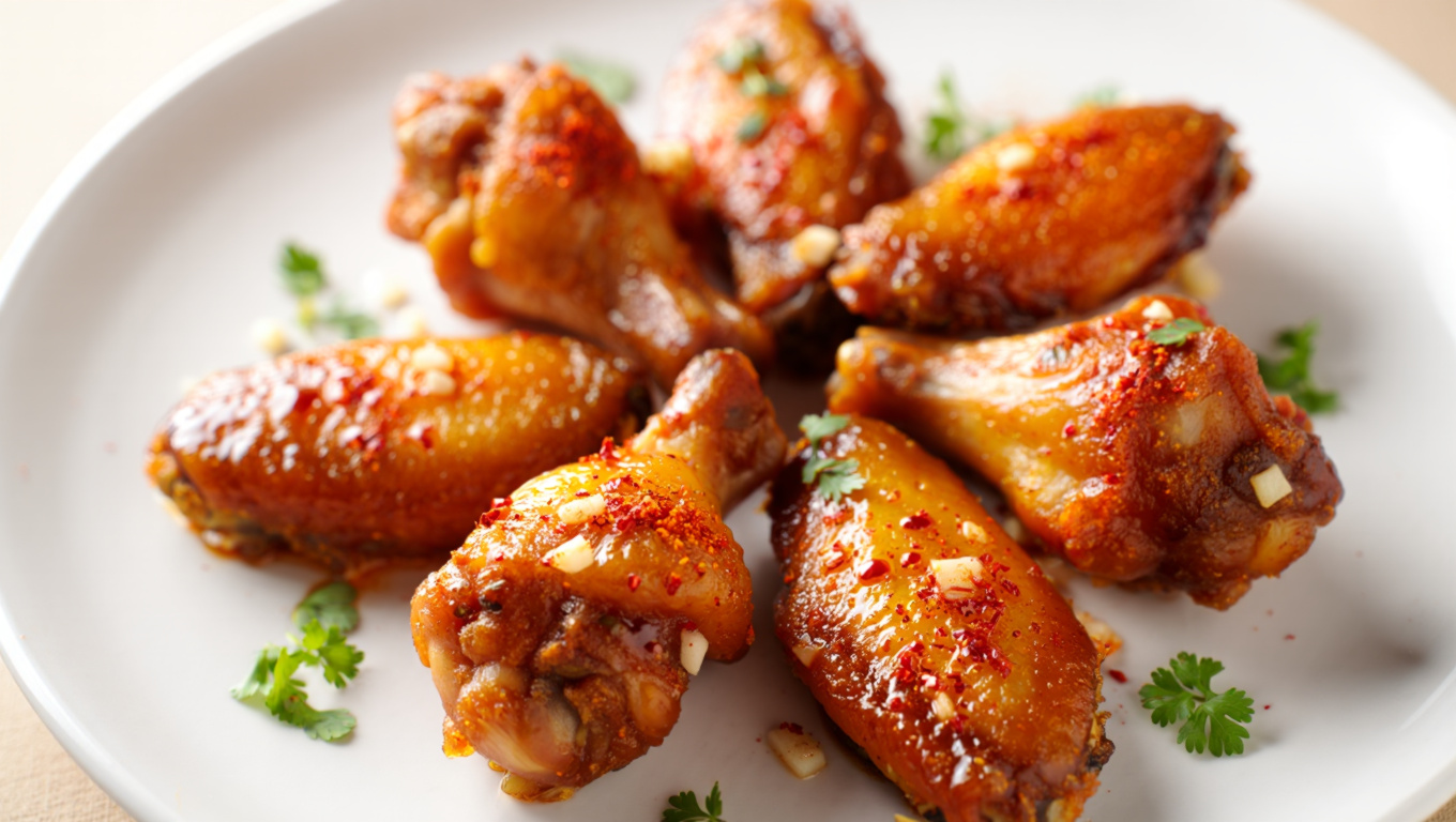 Sweet and Savory Baked Brown Sugar Wings
