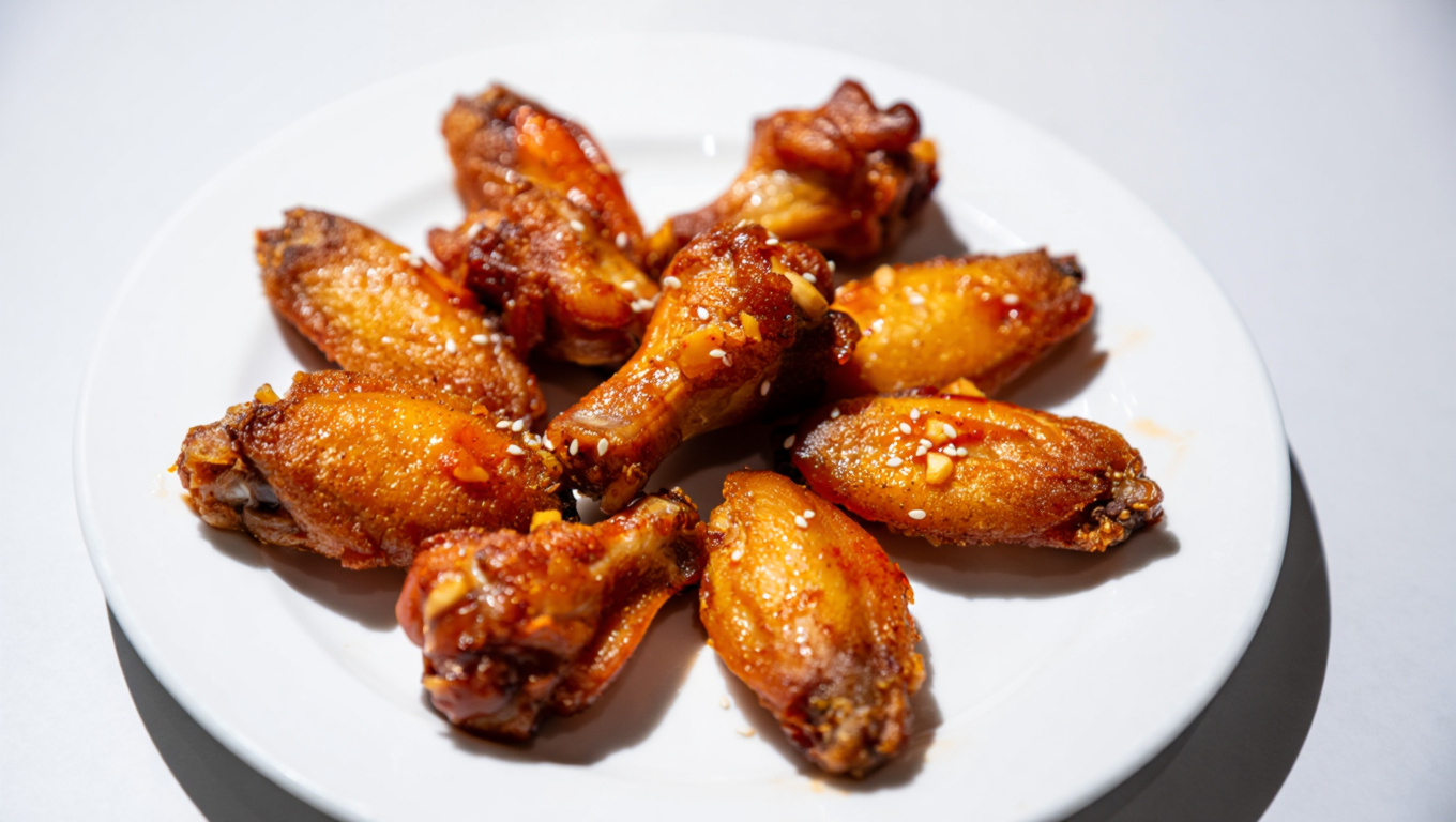 Sweet and Savory Chinese Chicken Wings