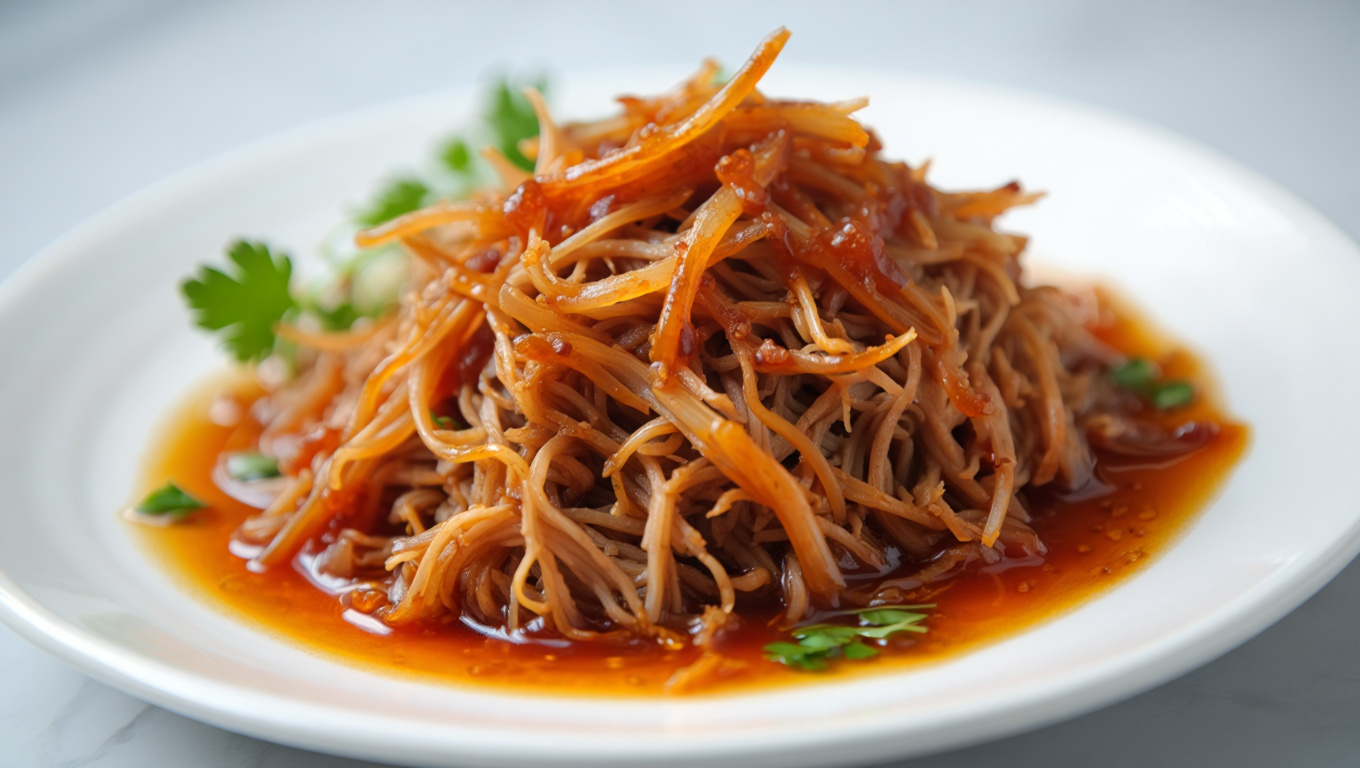 Sweet and Smoky Pulled Pork Loin