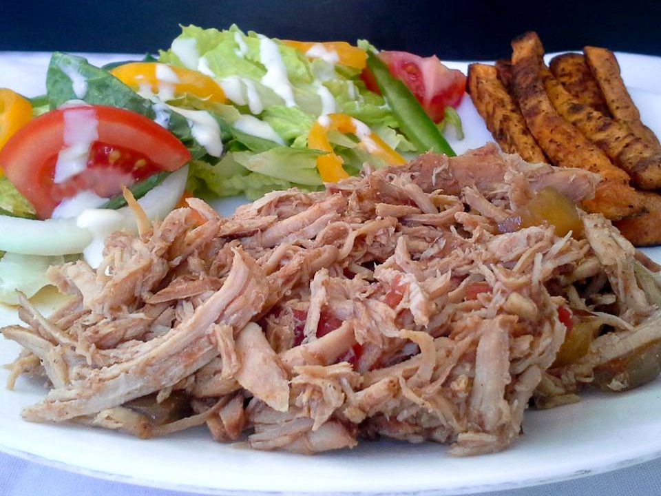 Sweet and Smoky Pulled Pork Loin