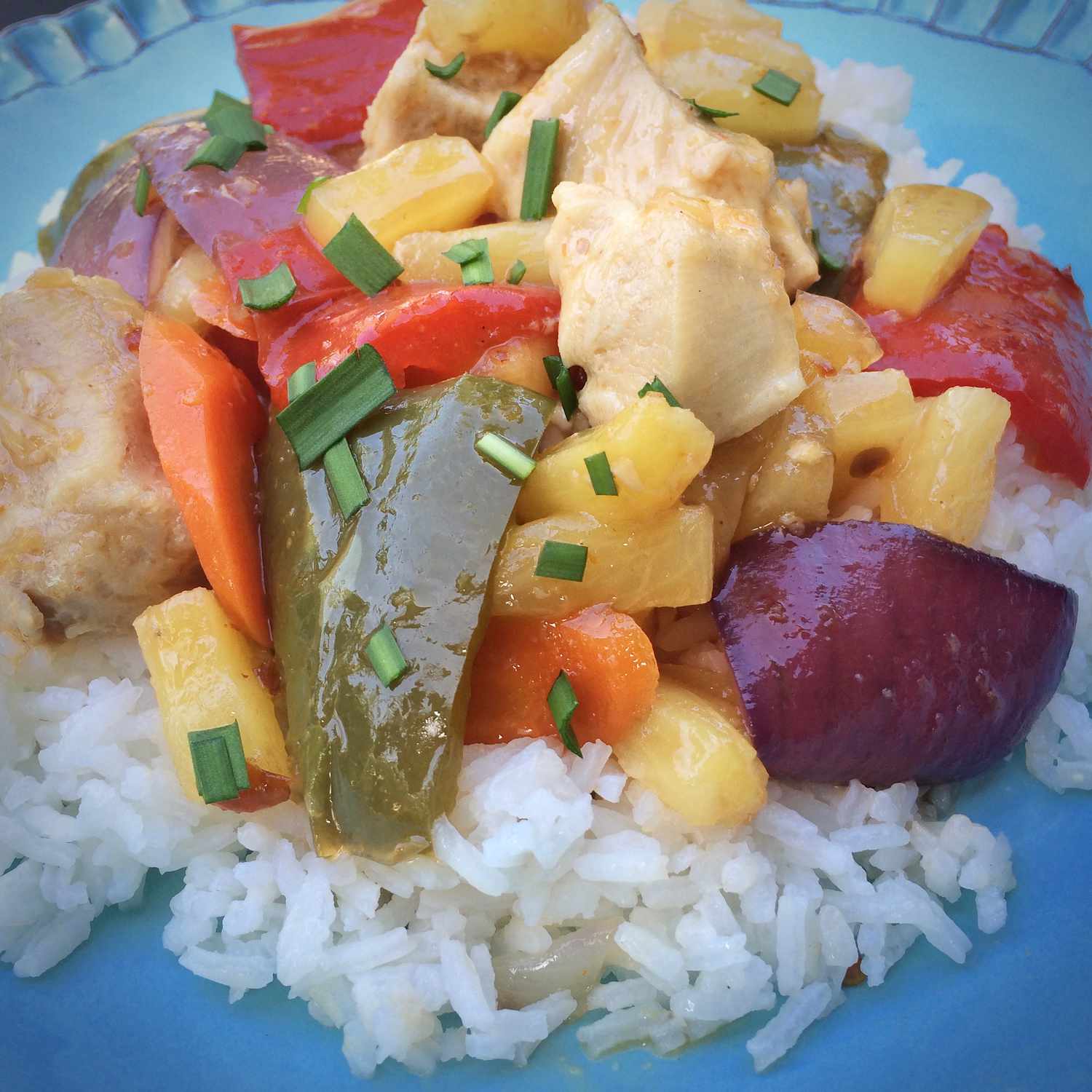 Sweet and Sour Chicken Sheet Pan