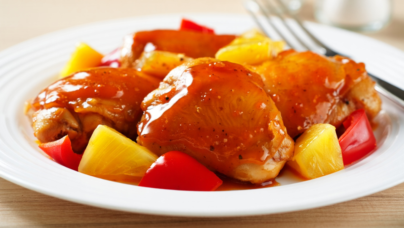 Sweet and Sour Chicken Thighs