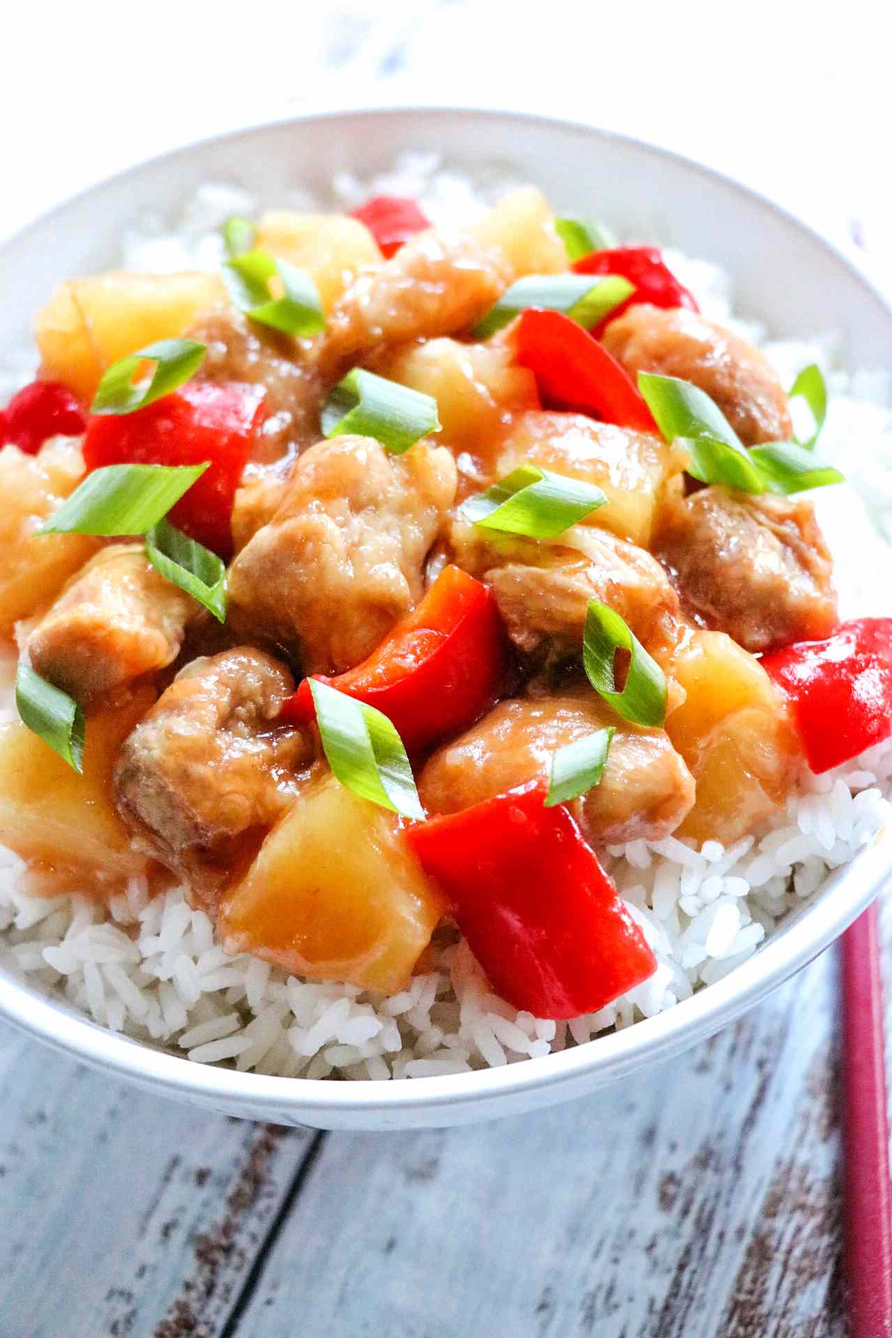 Sweet and Sour Chicken Thighs