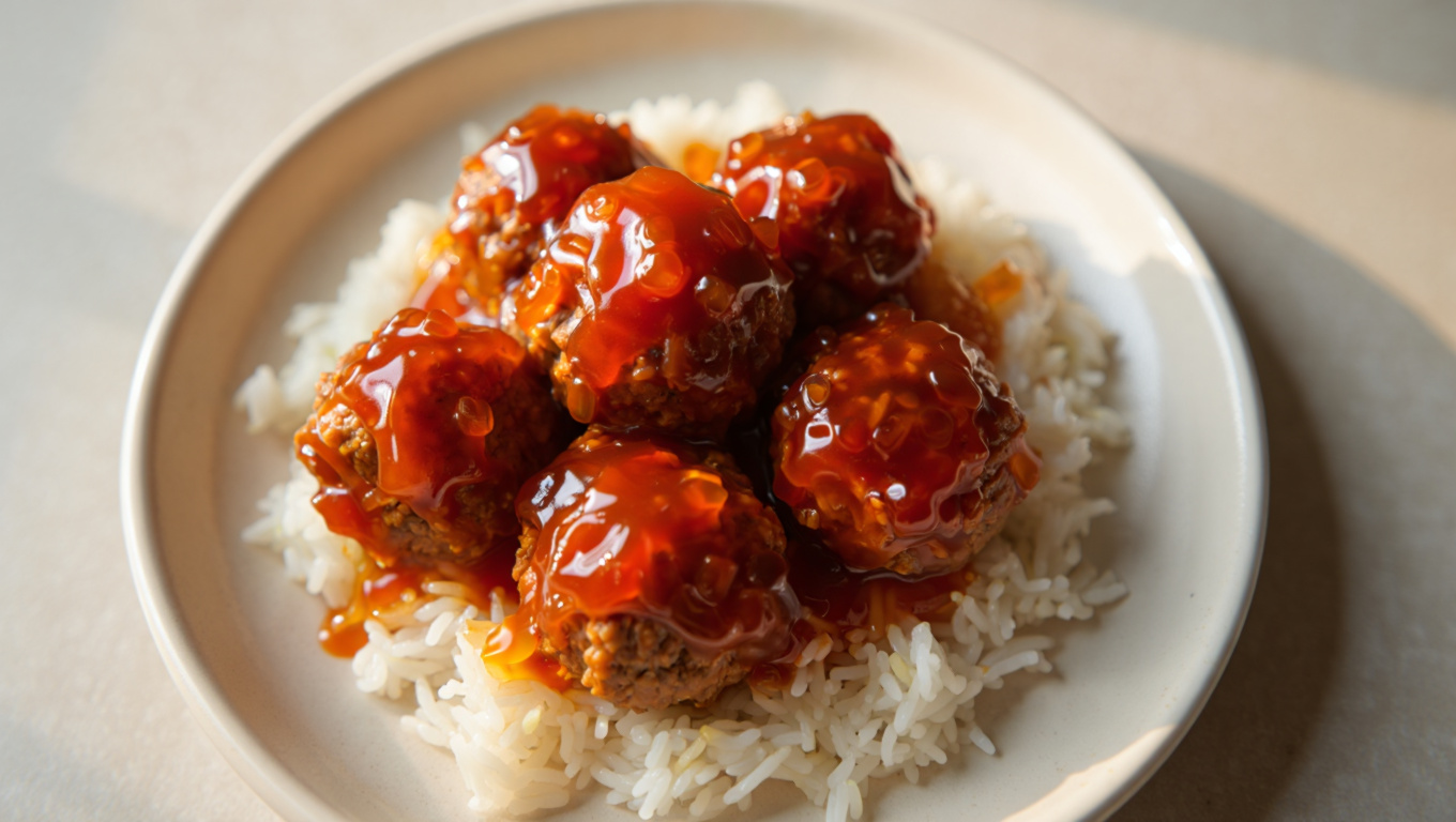 Sweet and Sour Meatballs