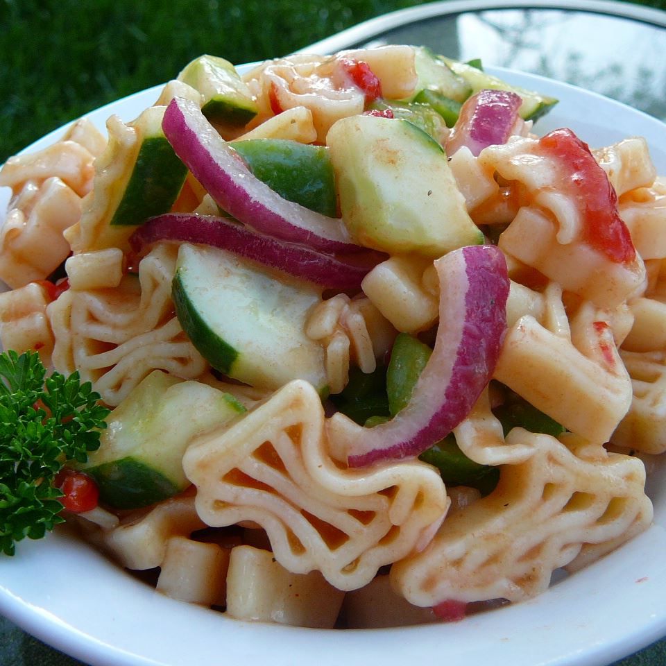 Sweet and Sour Pasta Salad Twist