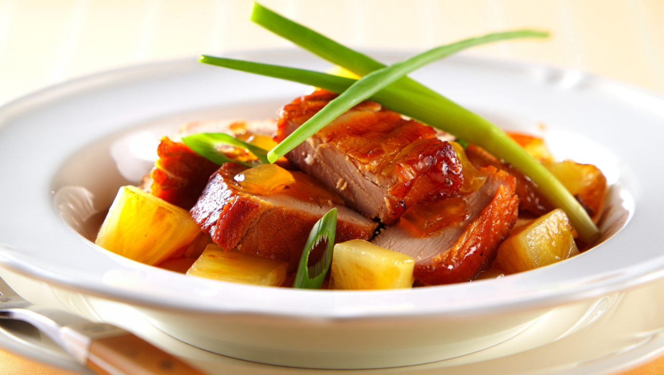 Sweet and Sour Pork Loin