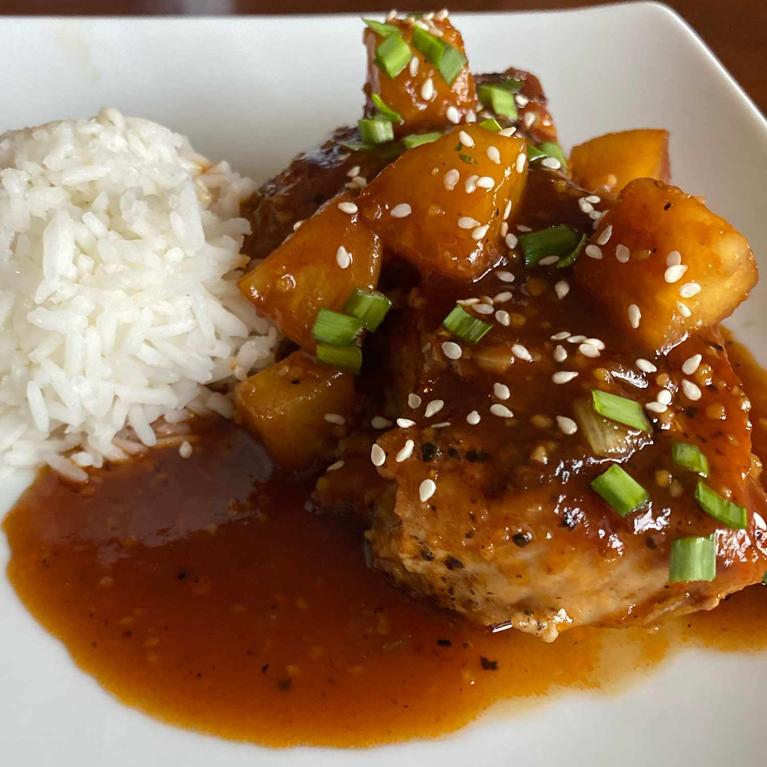 Sweet and Sour Pork Loin