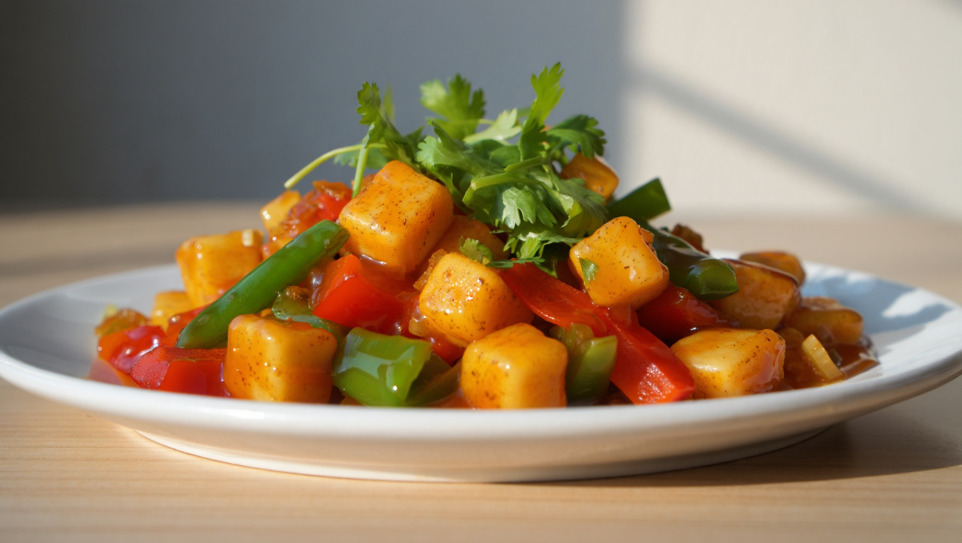 Sweet and Sour Seitan Stir-Fry