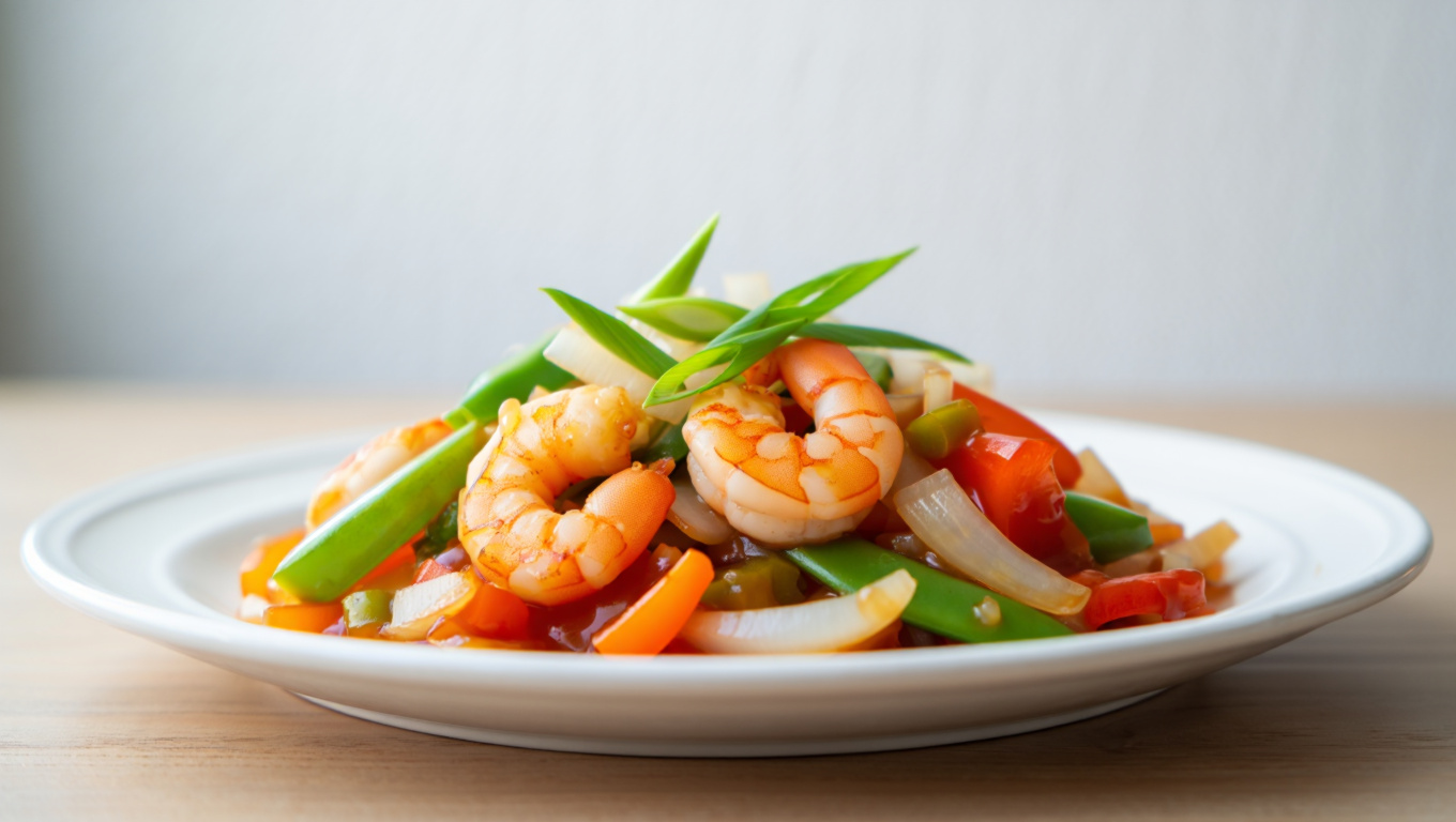 Sweet and Sour Shrimp Stir-Fry