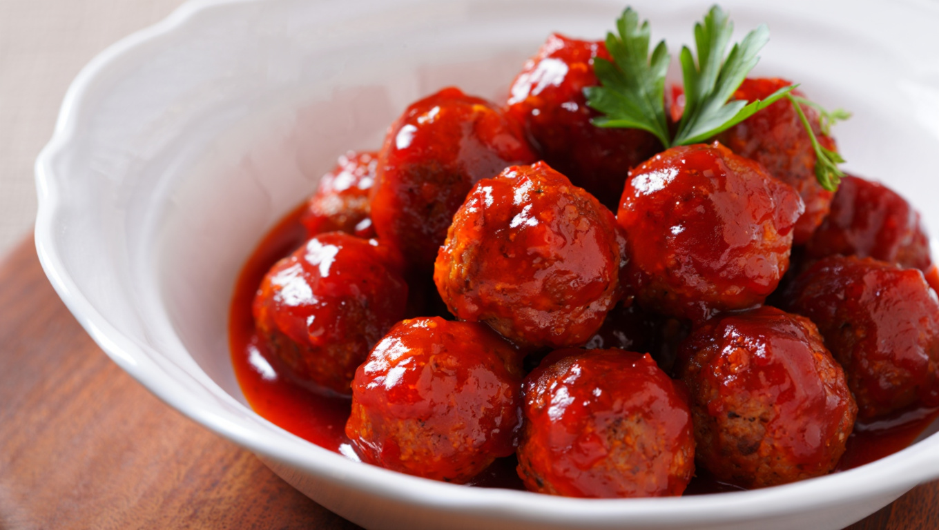 Sweet and Sour Spicy Meatballs