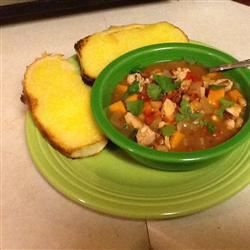 Sweet and Spicy Black-Eyed Pea Soup