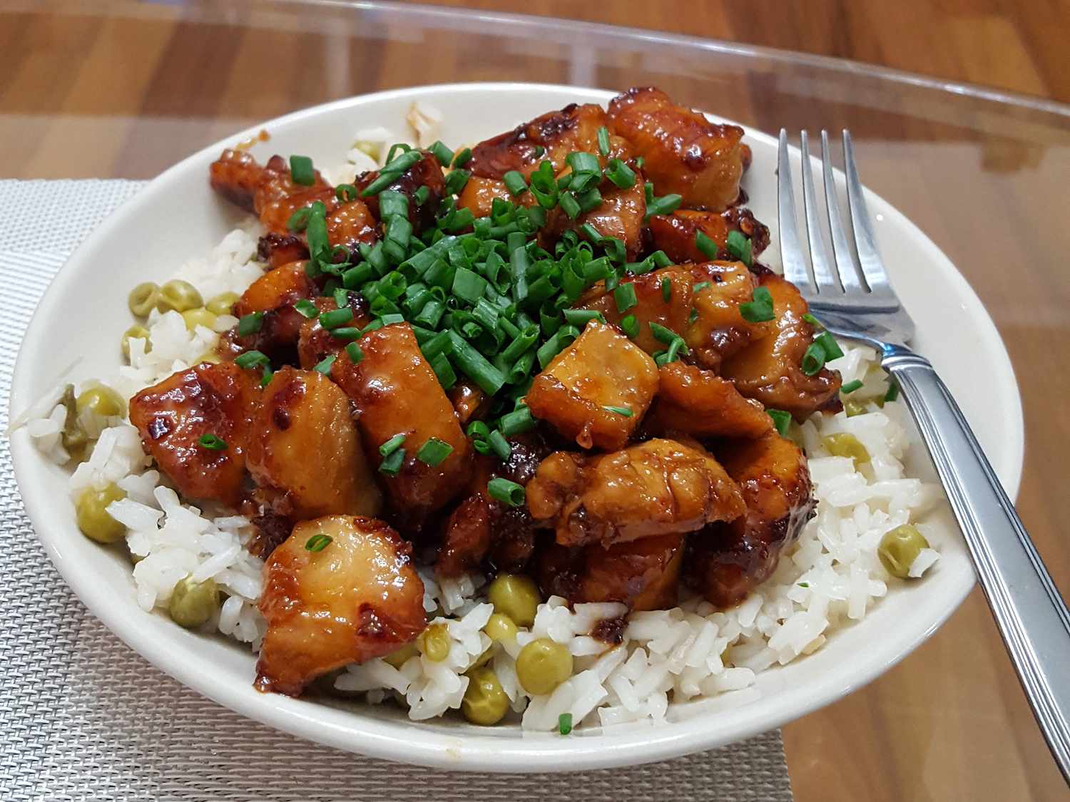 Sweet and Spicy Honey Chicken