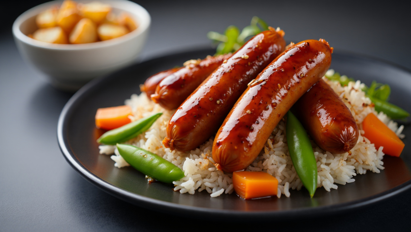 Sweet and Spicy Sausages