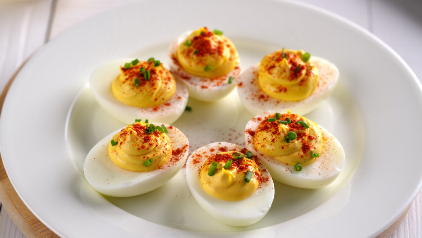 Sweet and Tangy Deviled Eggs