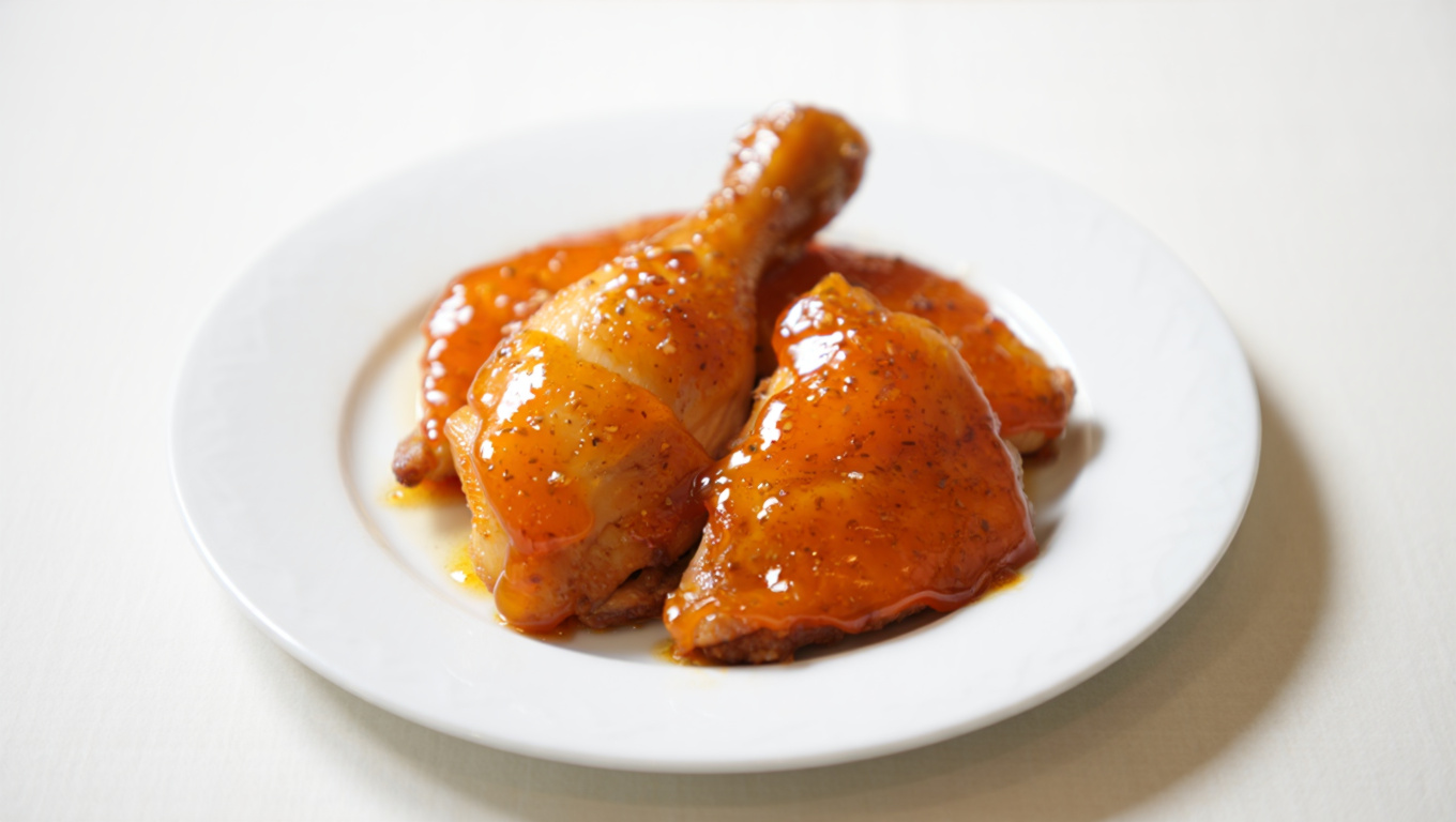 Sweet Apricot Glazed Chicken