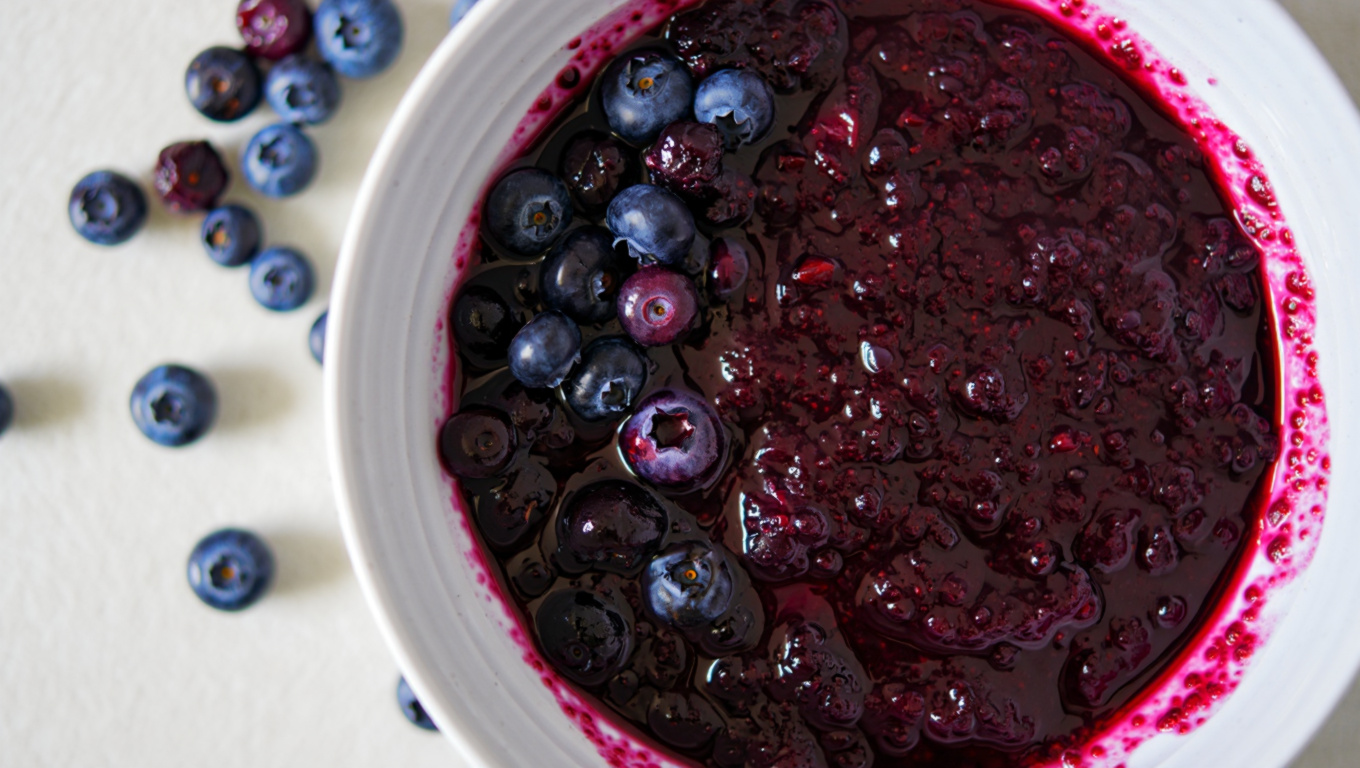 Sweet Blueberry Topping