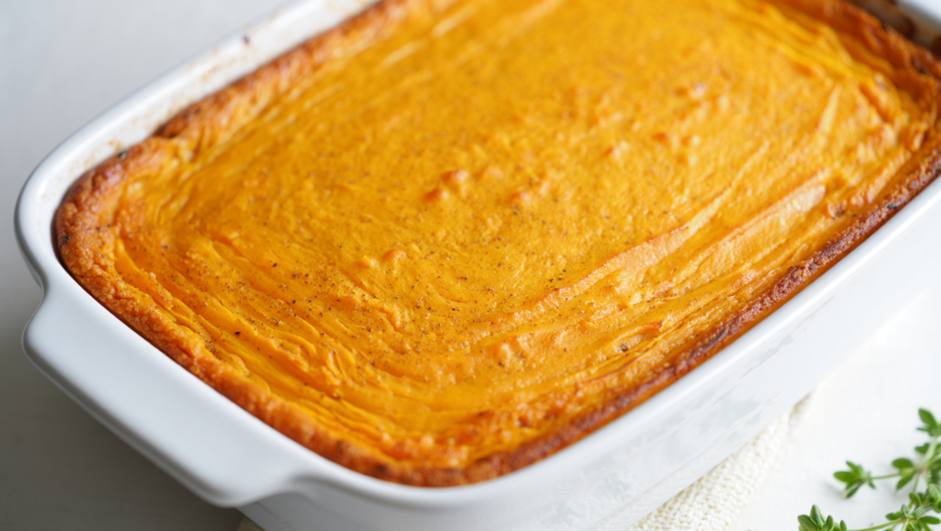 Sweet Butternut Squash Kugel