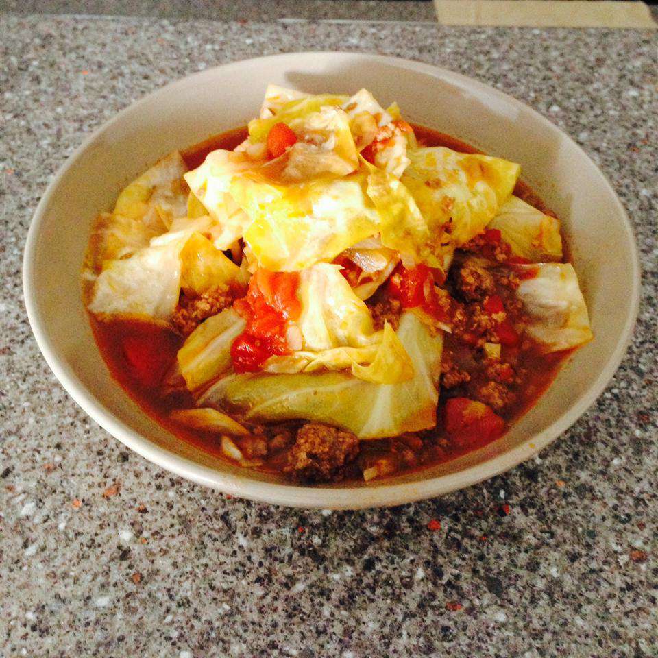Sweet Cabbage Soup with Beef