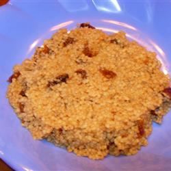 Sweet Couscous with Dried Fruit