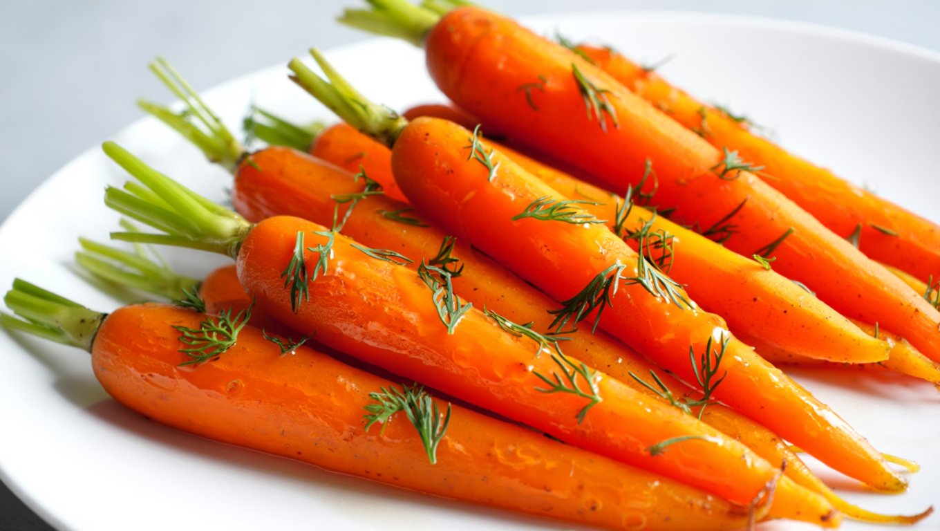 Sweet Dill-Glazed Carrots