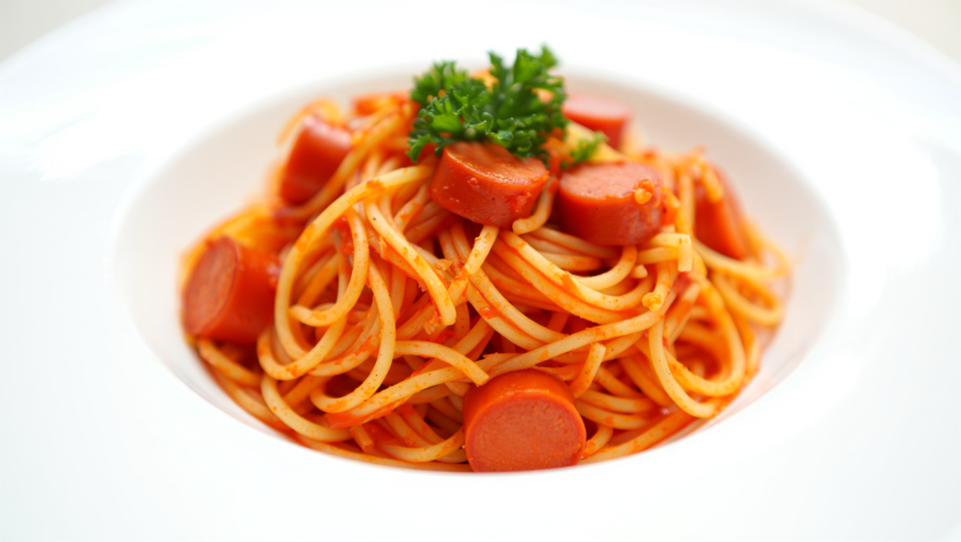 Sweet Filipino Spaghetti