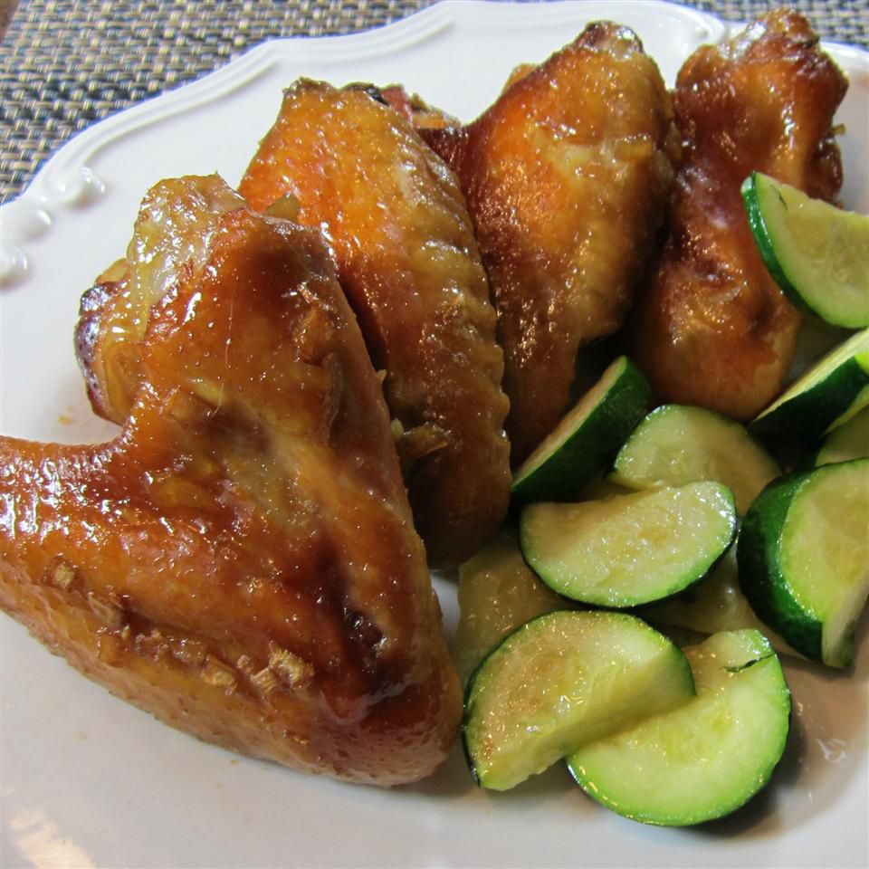 Sweet Garlic Chicken Wings