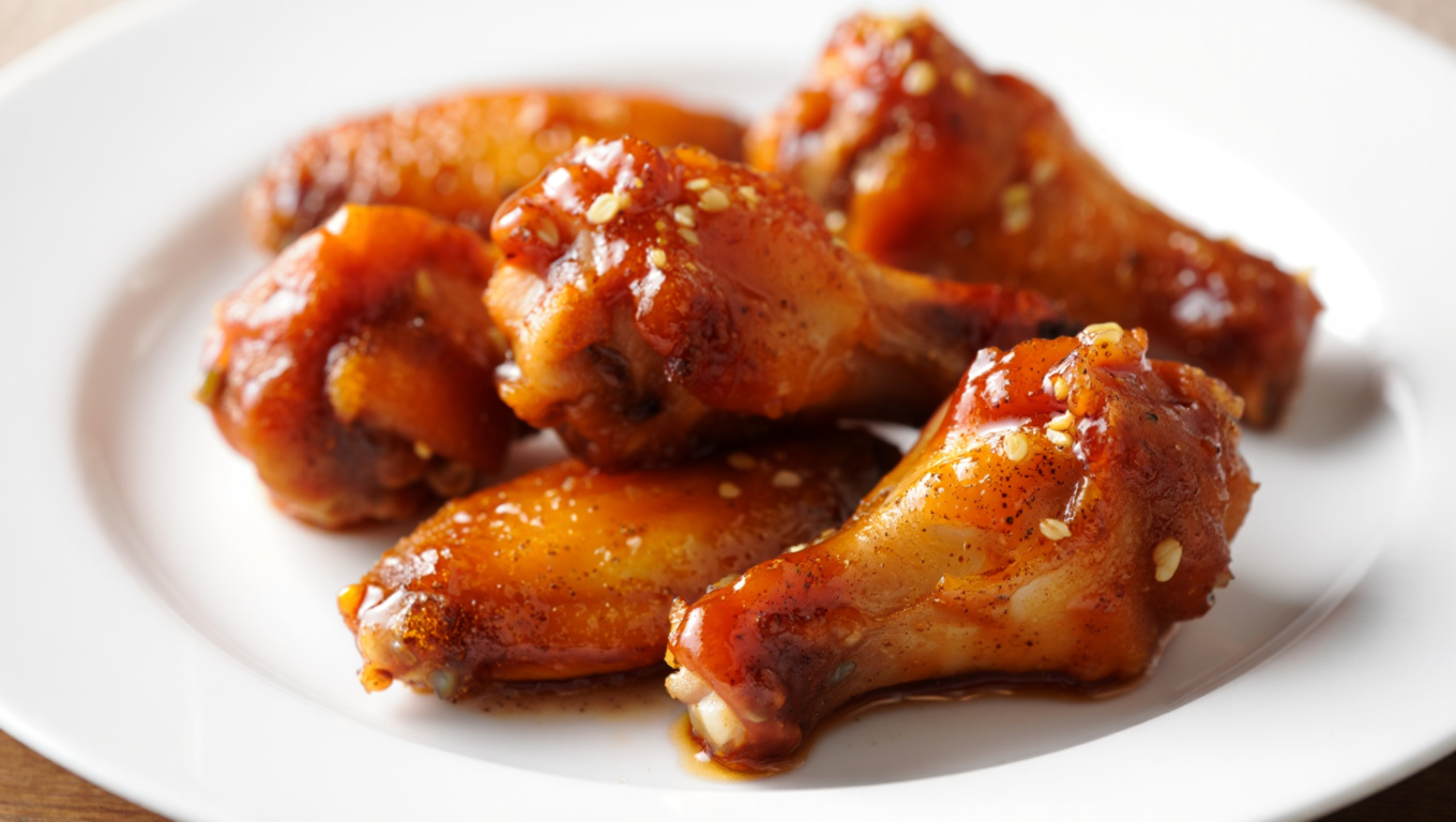 Sweet Garlic Chicken Wings
