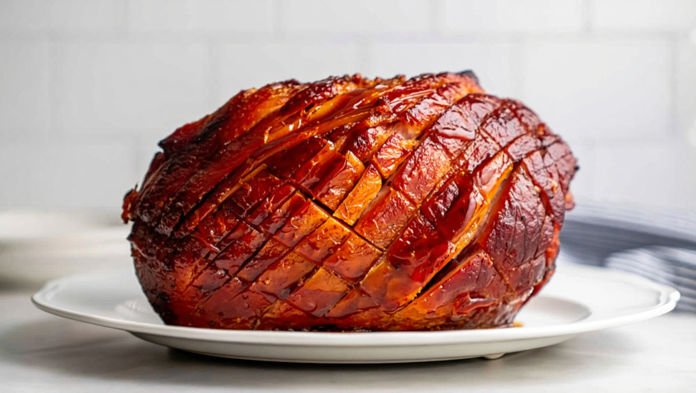 Sweet Glazed Ham