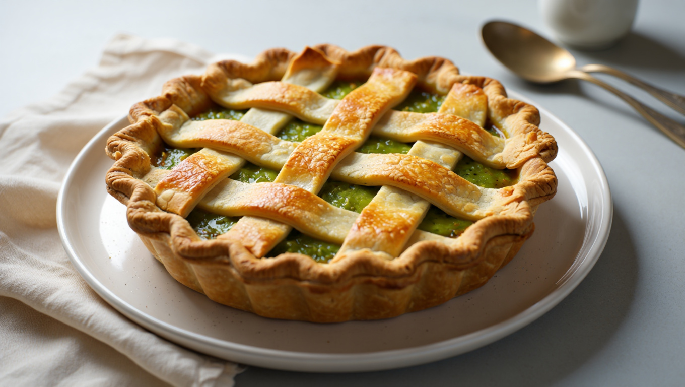 Sweet Green Tomato Pie