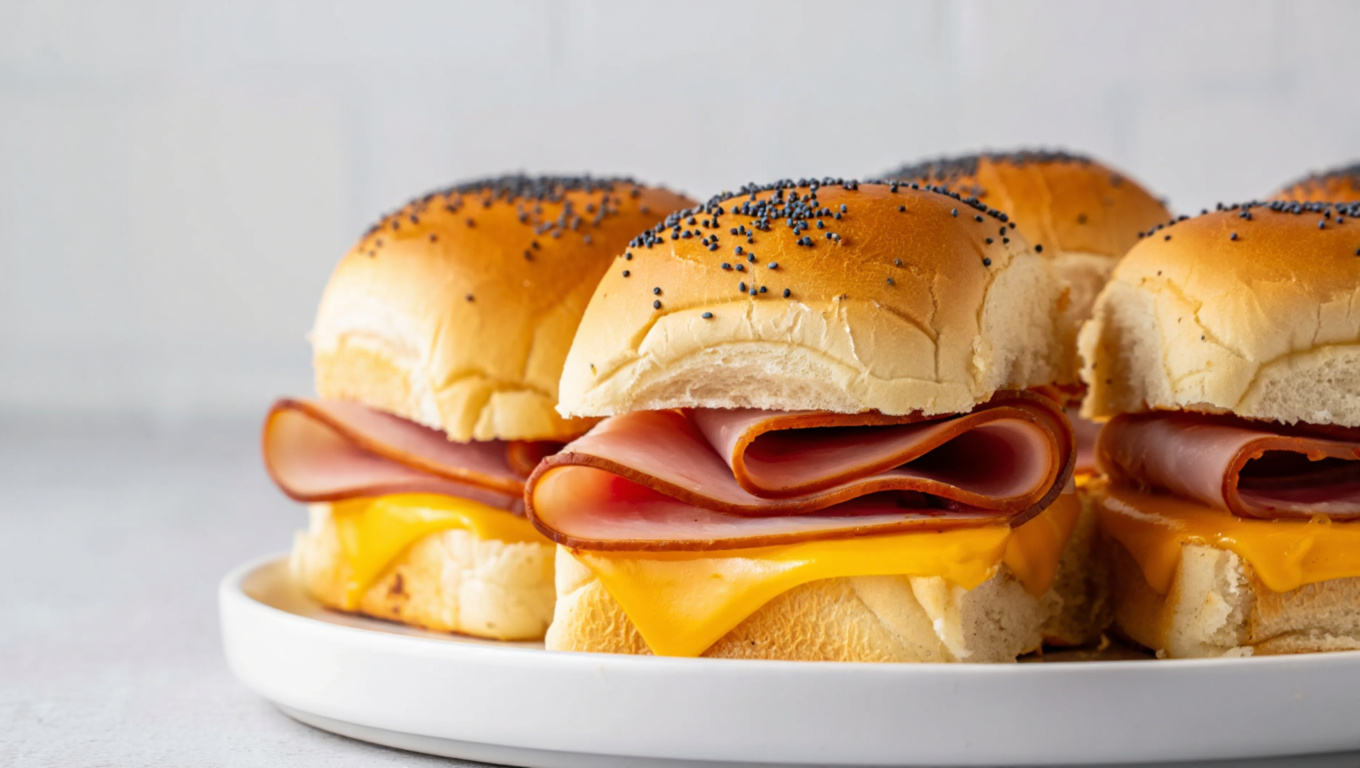 Sweet Hawaiian Ham and Cheese Sliders