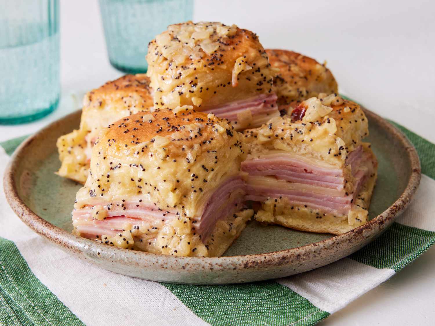 Sweet Hawaiian Ham and Cheese Sliders