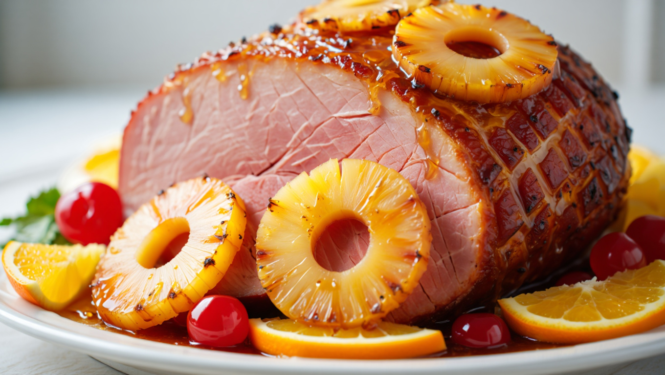 Sweet Holiday Baked Ham