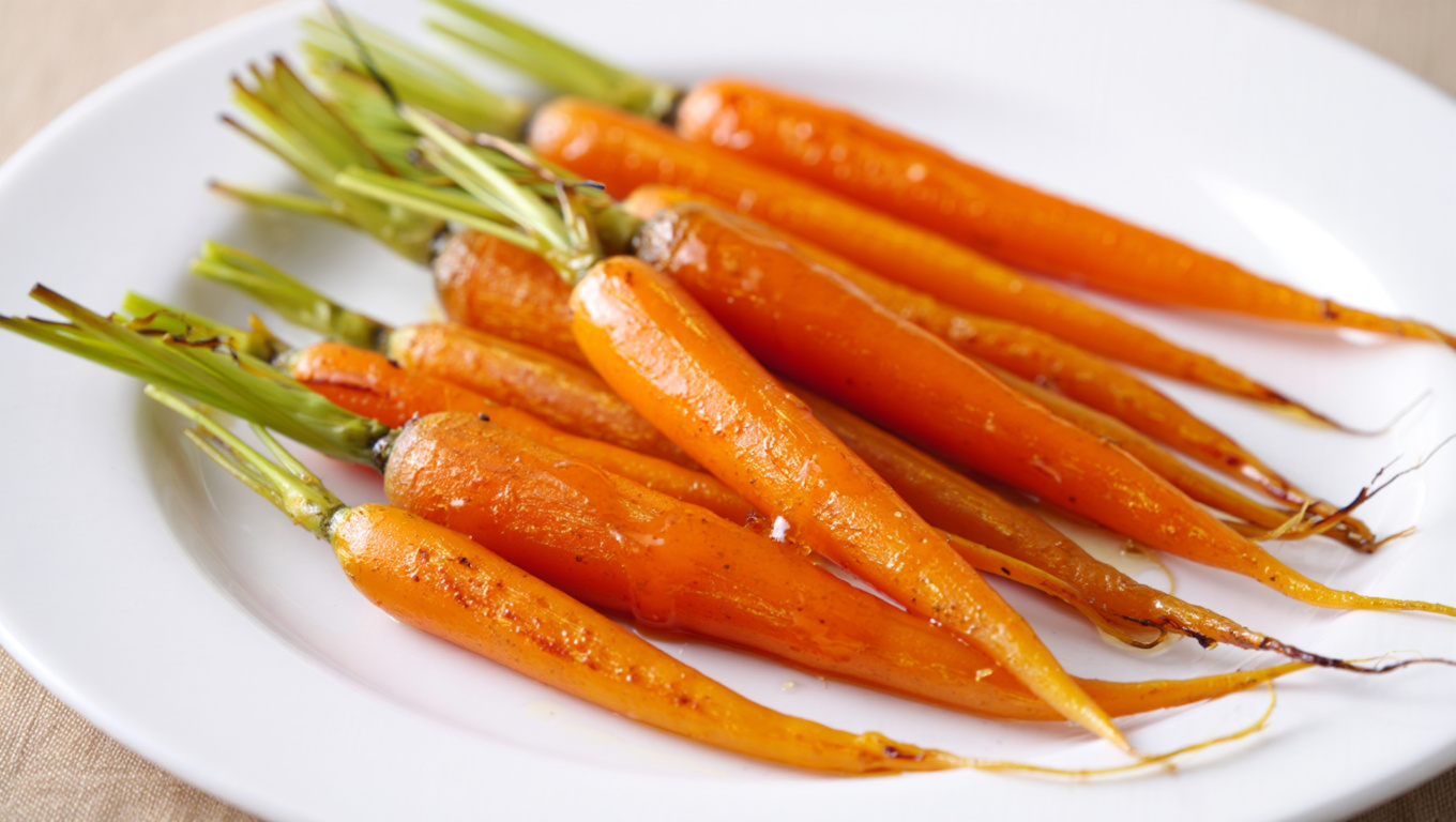 Sweet Honey Baked Carrots