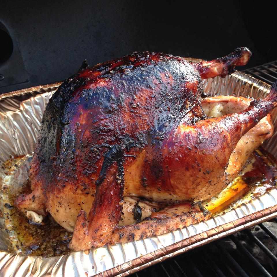 Sweet Honey Smoked Turkey
