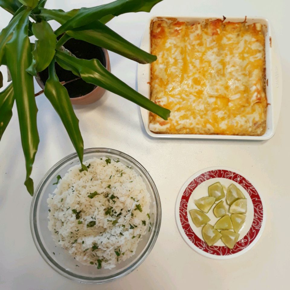 Sweet Lime Enchiladas