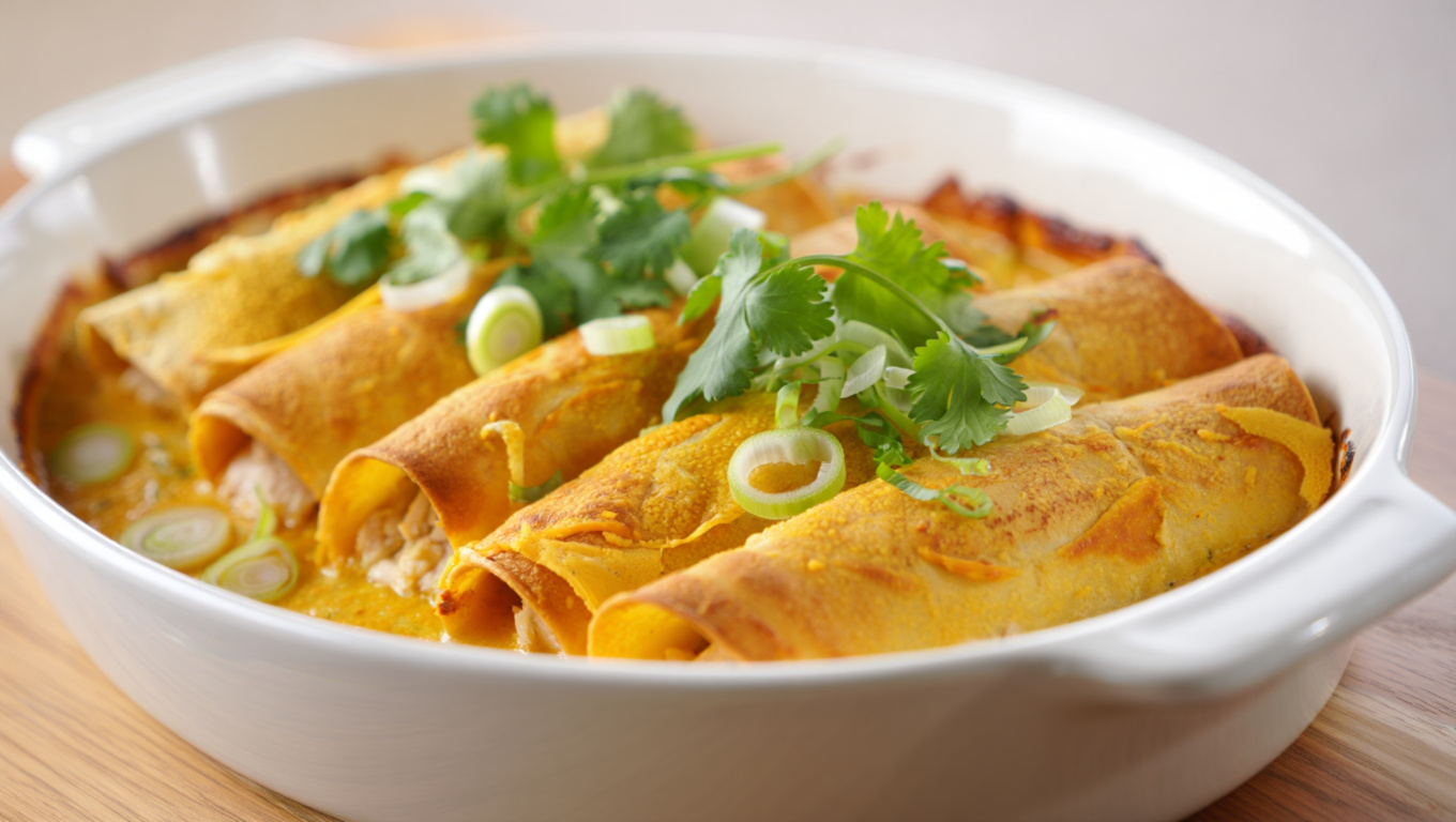 Sweet Lime Enchiladas
