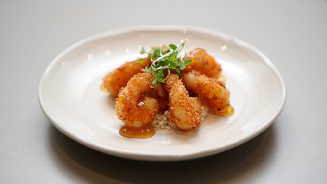 Sweet Orange Firecracker Shrimp