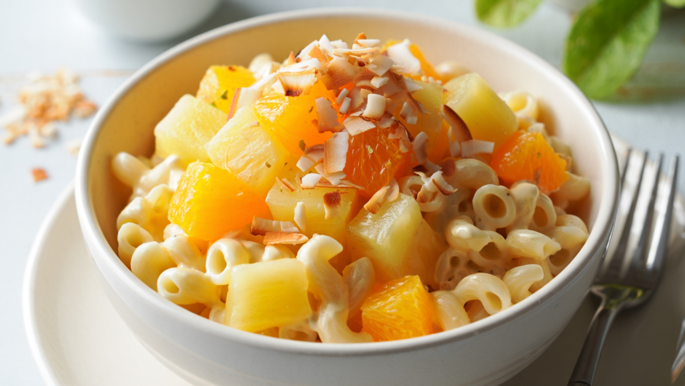 Sweet Pasta Fruit Salad