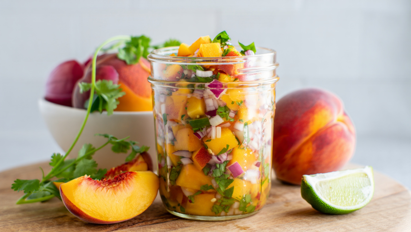 Sweet Peach Salsa