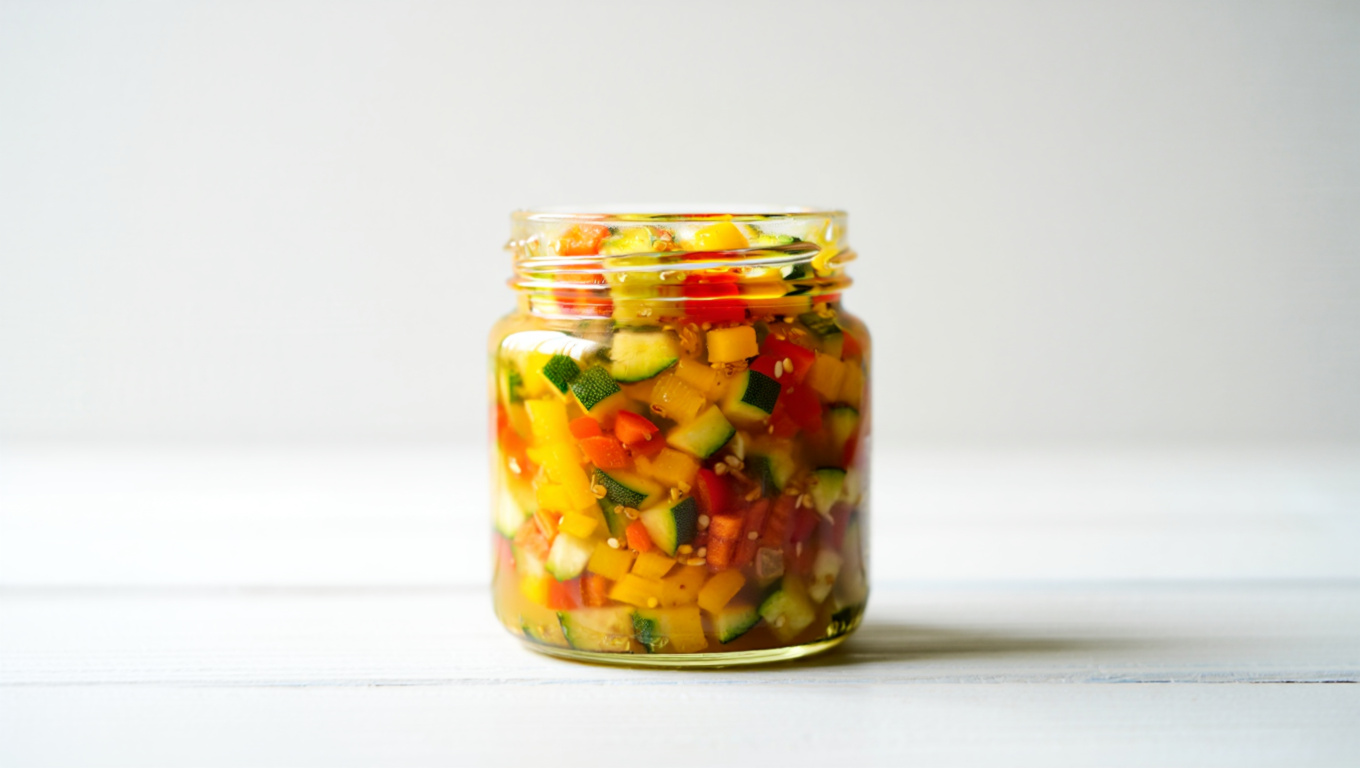 Sweet Pepper Zucchini Relish