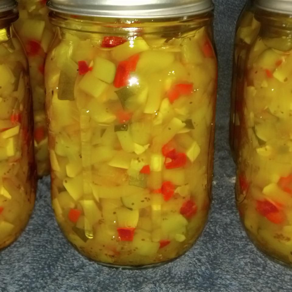 Sweet Pepper Zucchini Relish