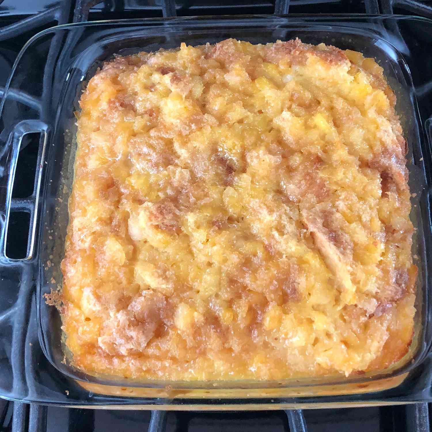 Sweet Pineapple Bread Pudding