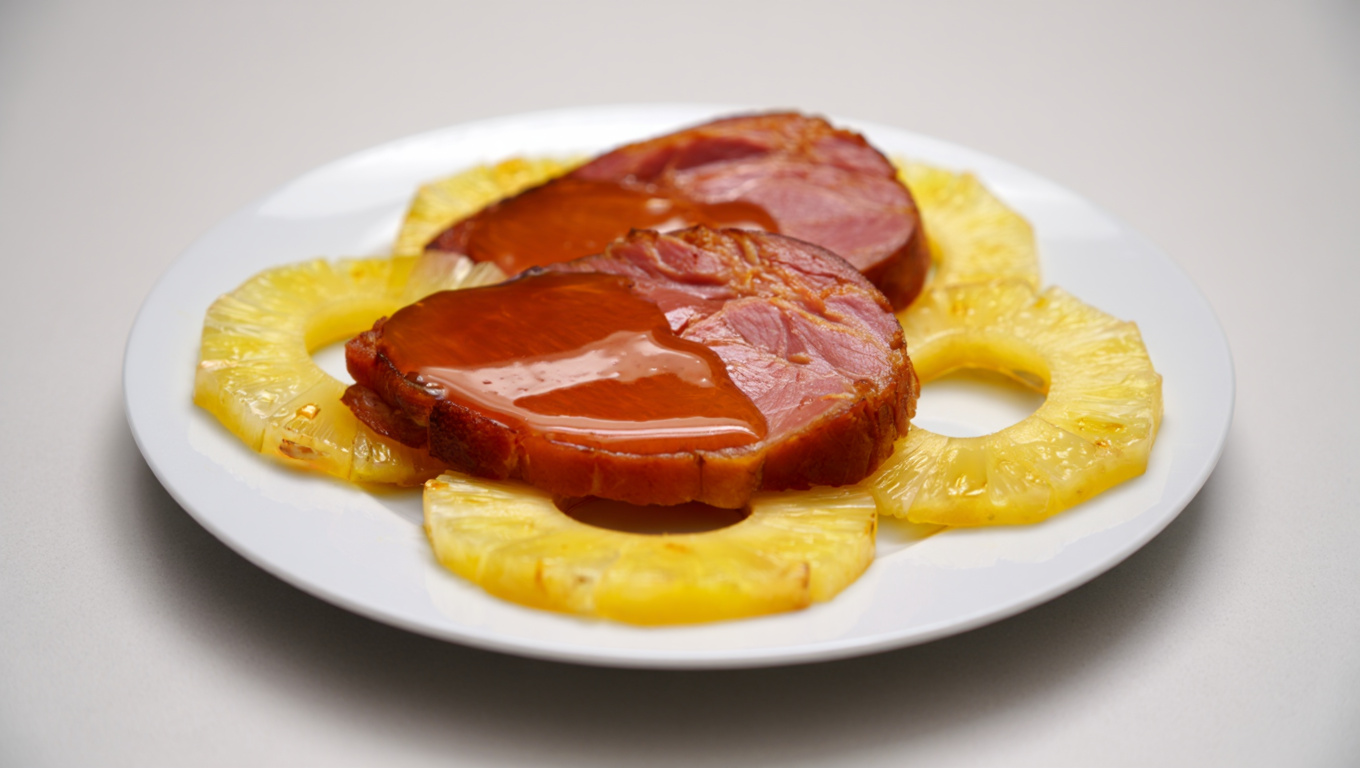 Sweet Pineapple Ham Steaks
