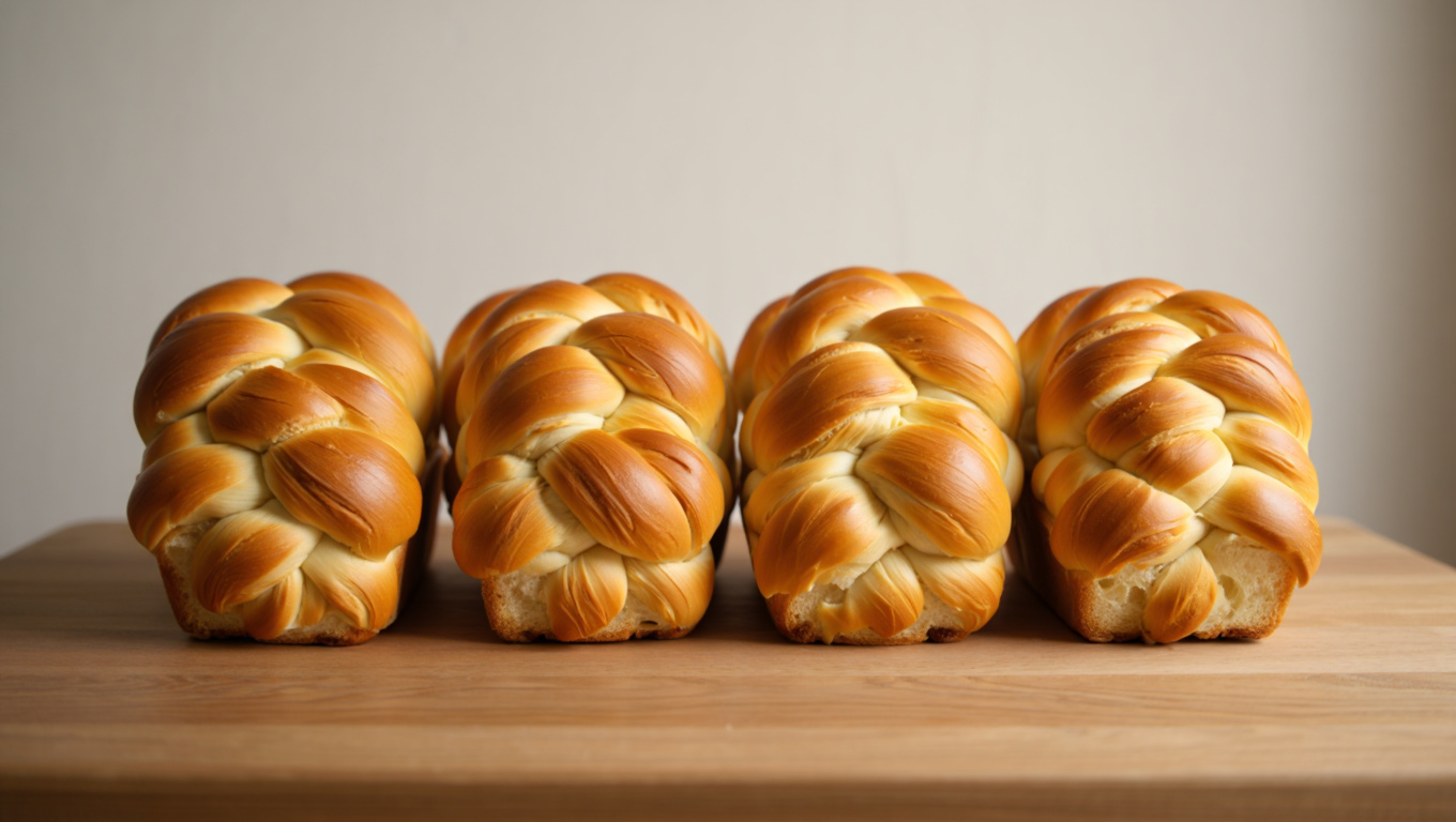 Sweet Polish Braided Bread