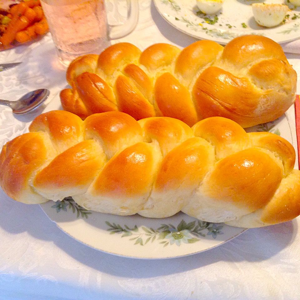 Sweet Polish Braided Bread